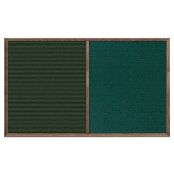 Slim Style Indoor Enclosed Corkboard, 12